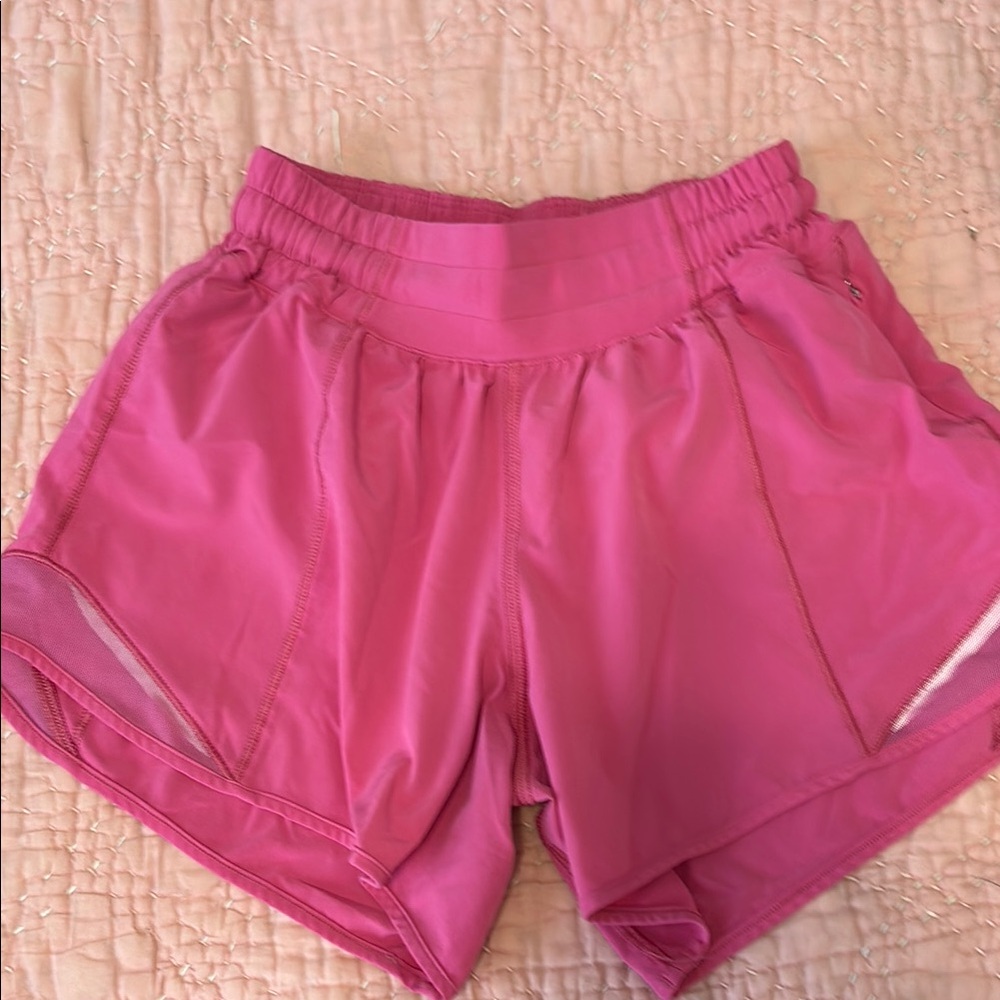 Women's Pink Athletic Shorts